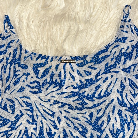 NWT MICHAEL Michael Kors Swim Cove Up Tunic Dress ~ in Grecian Blue - Picture 10 of 14